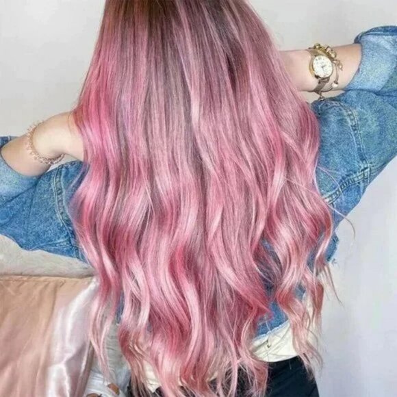 *3 FOR $9* Umberto Giannini Flowerology Temporary Hair Color Mask Cherry Blossom - Picture 3 of 3